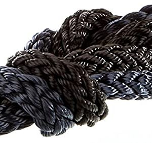 LIROS Moorex tresse creuse noir polyester