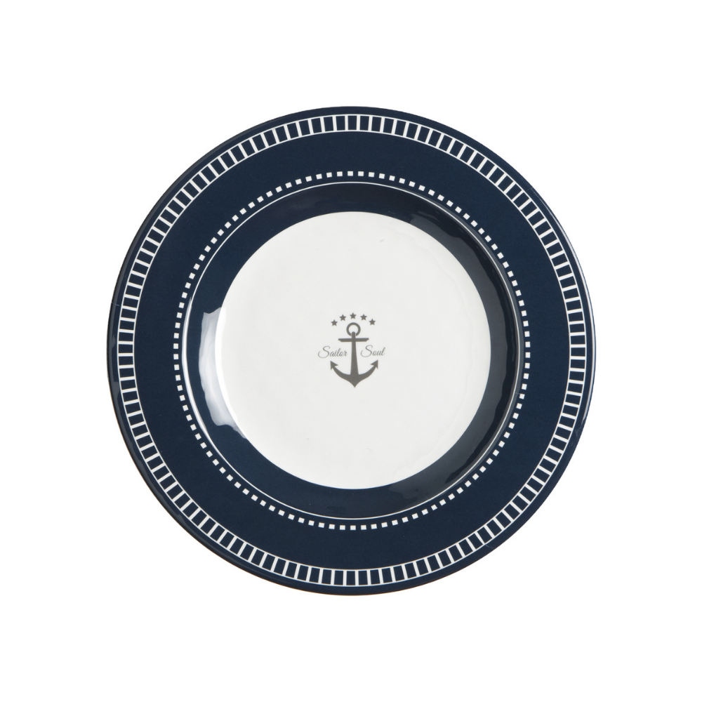Exemple assiettes dessert Bateau Sailor Soul