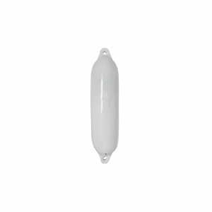 MAJONI Pare battage blanc 2 anneaux 15×60 cm