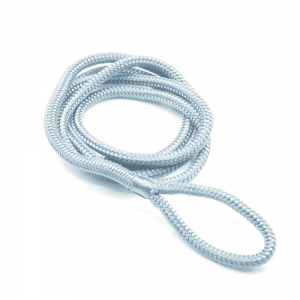 Tresse polyester blanche pour pare-battage Ø8 – 1,5m